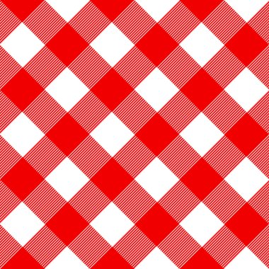 Masa örtüsü kırmızı model