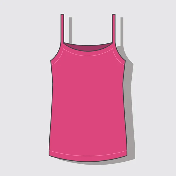 Roze vest — Stockvector