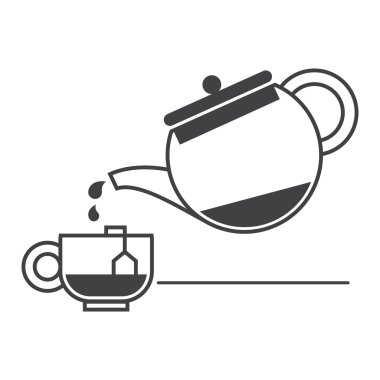 çaydanlık ve bardak