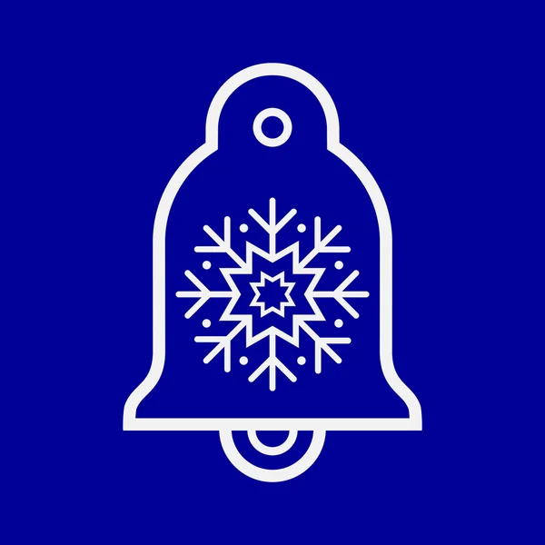 Bell ornament — Stockvector