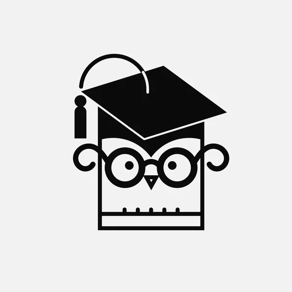Owl With Graduating Hat Royalty Free Stock Illustrations
