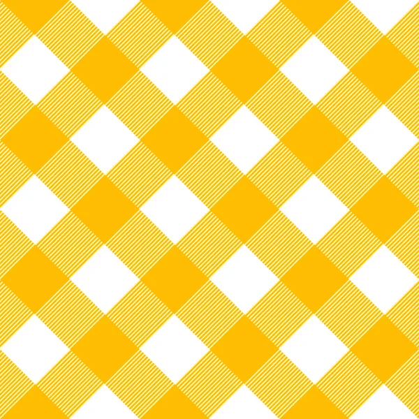 Bordsduk mönster gul — Stock vektor