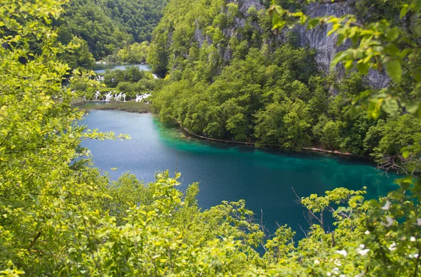 Parc national des lacs de Plitvice en Croatie — Photo