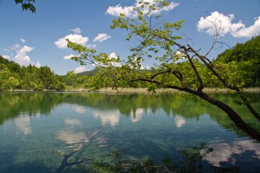 Hırvatistan 'da Plitvice Lakes Ulusal Parkı
