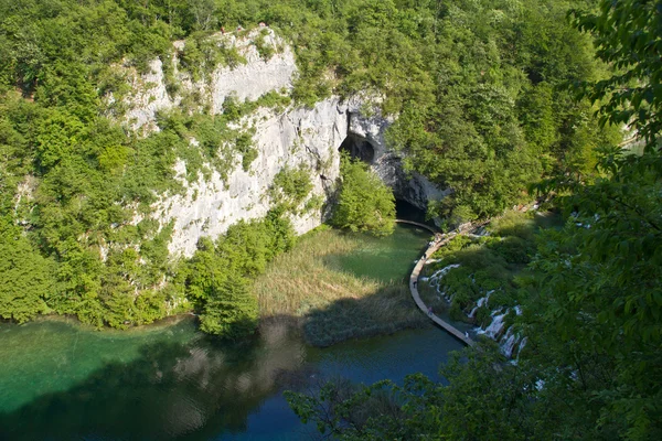 Parc national des lacs de Plitvice en Croatie — Photo