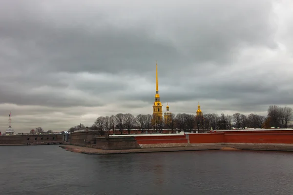 Peter and Paul fortress and Cathedral — Stock Photo, Image