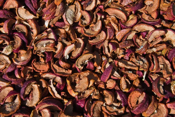 Dried sliced apples — Stock Photo, Image