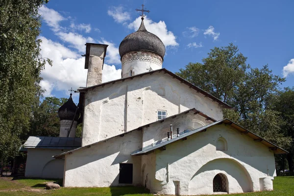 Kerk Van Sint Nicolaas Van Usokha Pskov Een Typische Architectuur — Stockfoto