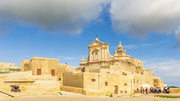 Ciudadela Victoria Capital Isla Gozo Archipiélago Malta — Foto de Stock