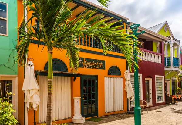 Street Philipsburg Island Saint Martin Caribbean — Stock Photo, Image