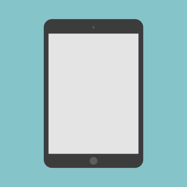 Siyah tablet simgesi