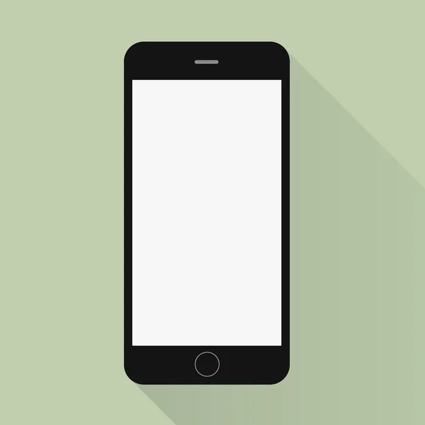 Siyah akıllı telefon simgesi
