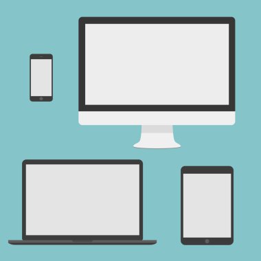 Bilgisayar monitörü, tablet, akıllı telefon ve dizüstü düz ayarlamak