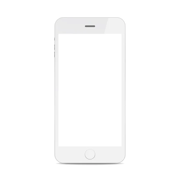 Téléphone intelligent avec ombre — Image vectorielle