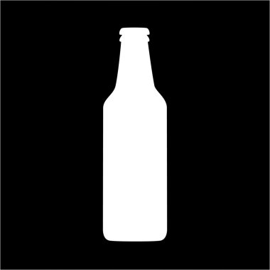 Bira şişesi vektör simgesi