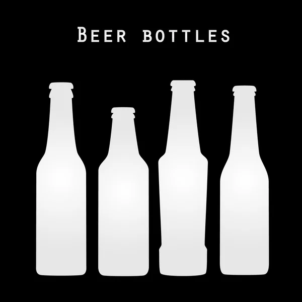 啤酒瓶矢量图标 — 图库矢量图片