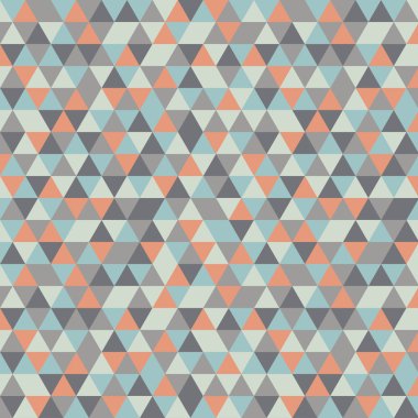 Üçgen vektör desen