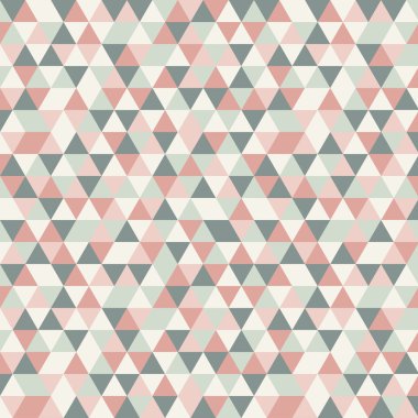 Üçgen vektör desen