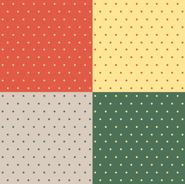 Set of retro patterns — Stock Vector