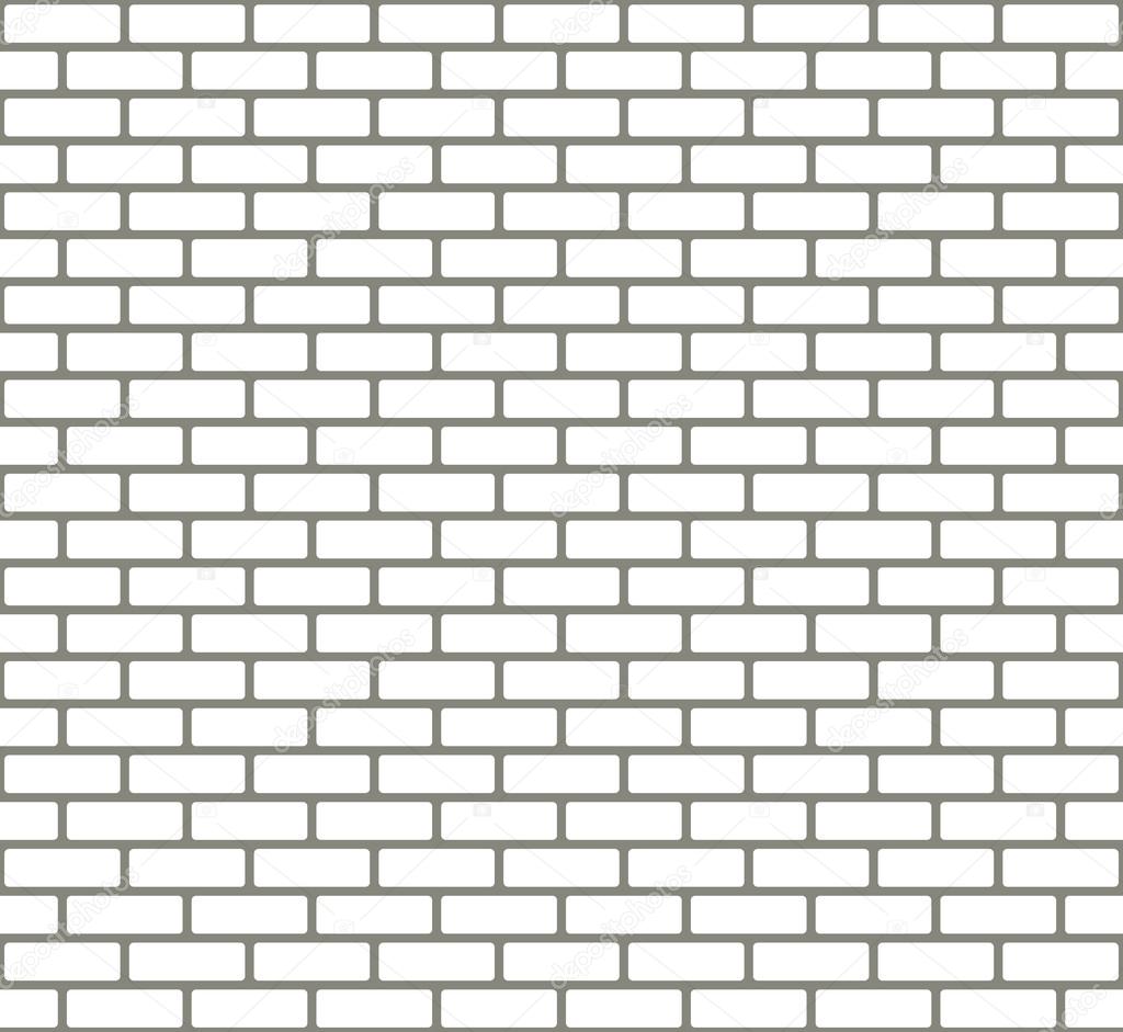 Brick wall seamless vector texture