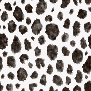 Vektör suluboya hayvan cilt