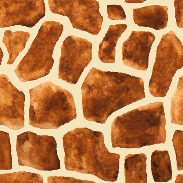 Vektör suluboya hayvan cilt