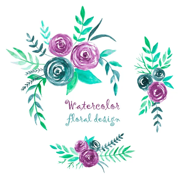 çiçekler ve yapraklar.