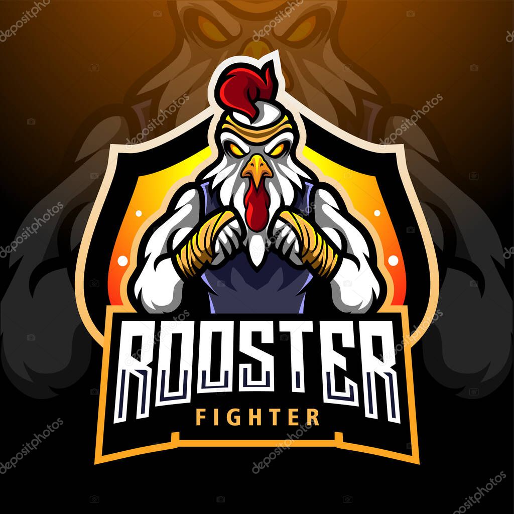 Goat guns esport mascot logo design