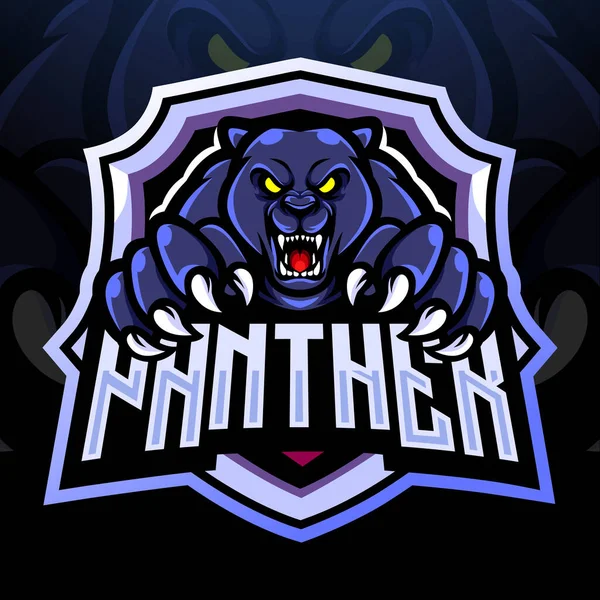 Panther Esport logo maskotu tasarımı