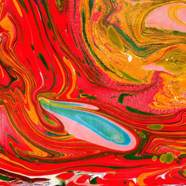 Dekoratif mermer dokusu. Soyut resim, duvar kağıtları, posterler, kartlar, davetiyeler ve web siteleri için modaya uygun bir zemin olarak kullanılabilir. Parlak, sulu renkler, çok renkli arka plan. Sıra dışı tasarım.