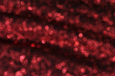 Soyut Bulanık Işıklar Kırmızı Bokeh Arkaplanı