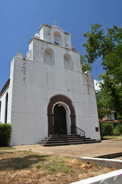 Lille Katolsk Kirke Crockett Texas - Stock-foto