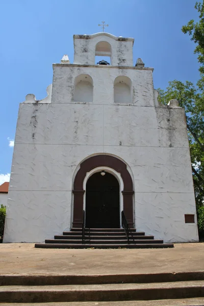 Μικρή Καθολική Εκκλησία Στο Crockett Τέξας — Φωτογραφία Αρχείου