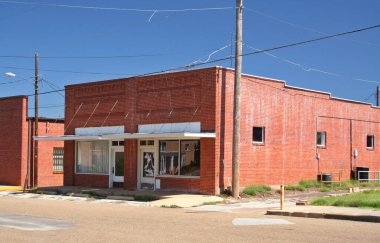 Kırsal Küçük Kasabadaki Tarihi Binalar