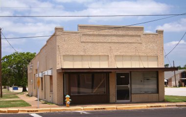 Kırsal Küçük Kasabadaki Tarihi Binalar