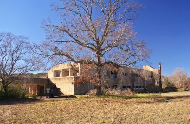 Kırsal Küçük Kasabadaki Tarihi Binalar