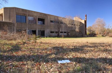 Kırsal Küçük Kasabadaki Tarihi Binalar