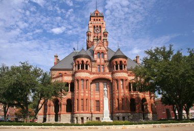 Ellis County Adliyesi Waxahachie, Teksas 'ta.