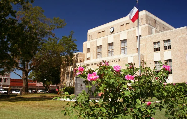 Upshur County Courthouse Building Gilmer Texas — 스톡 사진