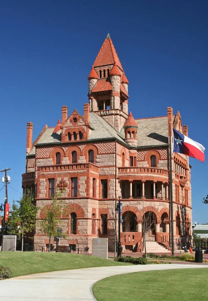 Tribunal Condado Hopkins Sulphur Springs Texas — Fotografia de Stock