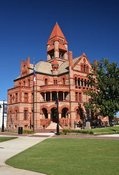 Palazzo Giustizia Della Contea Hopkins Sulphur Springs Texas — Foto Stock