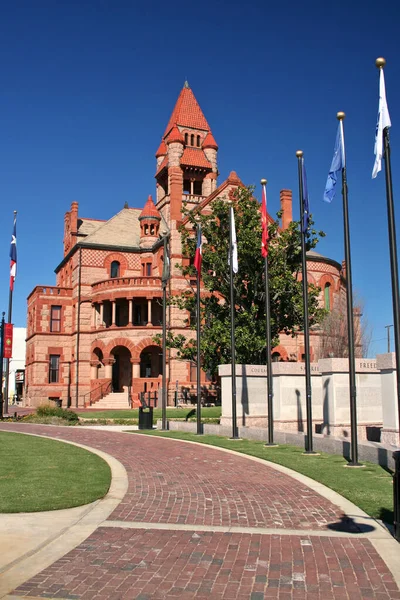 Tribunal Condado Hopkins Sulphur Springs Texas — Fotografia de Stock