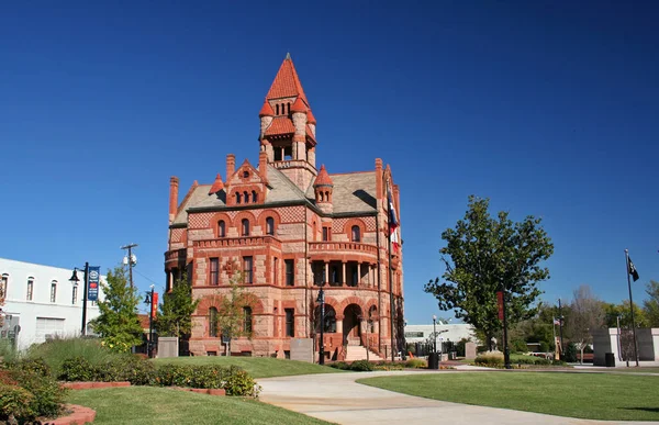 Palazzo Giustizia Della Contea Hopkins Sulphur Springs Texas — Foto Stock