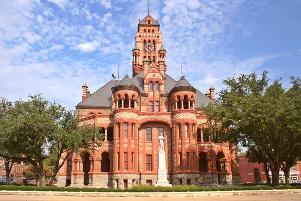 Ellis County Courthouse Situato Waxahachie Texas — Foto Stock