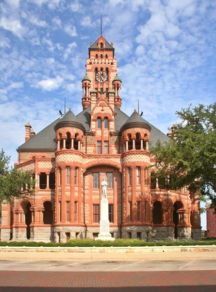 Ellis County Courthouse Situato Waxahachie Texas — Foto Stock