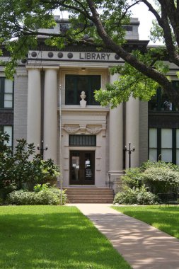 Küçük Kasabadaki Binalar - Tarihi Kütüphane