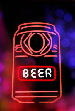 Kırmızı Neon Bira İmzalayabilir