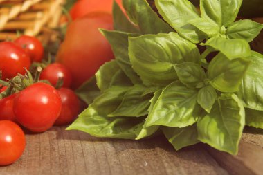 Organik Yaz Sebze Hasadı Açık Masa 'da