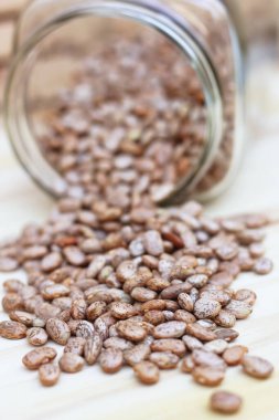 Pinto Fasulyeleri Mutfak Masasına Döküldü