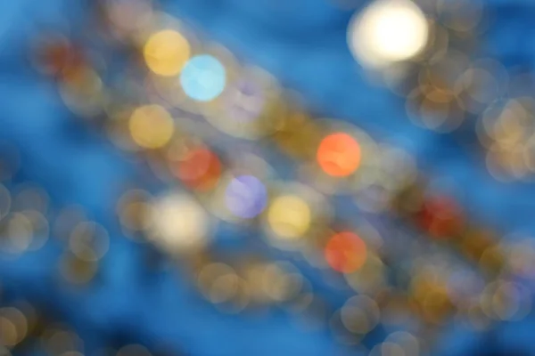 Blaue Und Goldene Bokeh Hintergrund Bauchtänzerin Kostüm Blur Hintergrund — Stockfoto